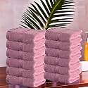 Kuber Industries Cotton 2 Pieces Bath Towel 27" x54? (Blue &amp; White)-CTKTC29740