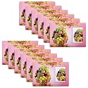 Kuber Industries Pack of 12 Fridge Shelf Mat | Mats for Fridge Shelves | Washable Refrigerator Mat | Fruit Basket Print Fridge Sheet | Pink