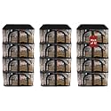 Kuber Industries Pack of 12 PVC Transparent 33L Cloth Organizer for Wardrobe | Storage Bag for Clothes Large | Dress Organiser Boxes for Saree, Dresses, Bedsheet | Storage Box for Clothes | Black