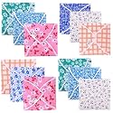 Kuber Industries 3 Piece Cotton 50 TC Roti Fittedsheet Cover Set - Assorted(3 Piece Roti Cover Set)