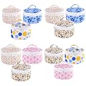Kuber Industries 3 Piece Cotton 50 TC Roti Fittedsheet Cover Set - Assorted(3 Piece Roti Cover Set)