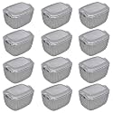Kuber Industries (Pack of 3) Storage Basket | Small M 15 | Multipurposes Countertop Baskets | Basket For Storage, Kitchen, Stationary | Cabinets Storage Organizer | Brown