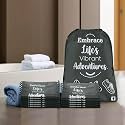 Kuber Industries Pack of 12 Travel Packing Bags | Travel Pouches | Parachute Travel Organizer | Storage Organizer Bags for Travel-Hiking-Adventure | Waterproof Laundry Bag | Small | Grey