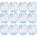 Kuber Industries Pack of 2 Unwashed Clothes Storage Basket | Foldable Laundry Basket for Clothes | Mesh Laundry Bag | Collapsible &amp; Portable | 20 LTR | Blue