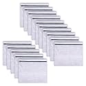 Kuber Industries Nylon Clothes Organizer For Wardrobe (Pack of 12) - Single Storage Organizer For Saree | Salwar Suit | Lehenga - Dress Organizer For Wardrobe - Single Saree Covers With Zip (Maroon)