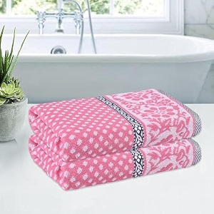 kuber industries cotton bath towel  144 gsm  brown  30x60 inch  highly absorbent  multi-purpose