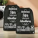 Kuber Industries Pack of 2 Cloth Storage Bag | Storage Organizer | Travel Cloth Carrying Bag | Garments Cover for Laundry | Travel Storage Organizer Bag for Clothing | Large | Brown