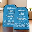 Kuber Industries Pack of 2 Cloth Storage Bag | Storage Organizer | Travel Cloth Carrying Bag | Garments Cover for Laundry | Travel Storage Organizer Bag for Clothing | Large | Brown