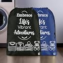 Kuber Industries Pack of 3 Cloth Storage Bag | Garments Cover for Laundry | Non-Woven Storage Organizer | Travel Cloth Storage Bag | Travel Storage Organizer for Clothing | Large | Brown
