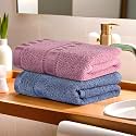 Kuber Industries Pack of 6 Cotton Hand/Face Towels For Men &amp; Women | Easily Washable | Workout Gym Napkins For Men | Pocket Towel - Dark Blue &amp; Pink