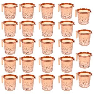 kuber industries floral print plastic bathroom mug 15 litre pack of 2-46km0199 blue amp white amp pink standard