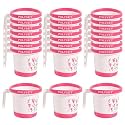 Kuber Industries Bath Mug | 1.5 LTR Plastic Multipurpose Mug | Tinted Print-Black
