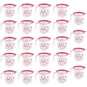 Kuber Industries Bath Mug | 1.5 LTR Plastic Multipurpose Mug | Tinted Print-Black
