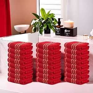 kuber industries pack of 3 cotton face towel  14x21 inch  workout gym napkins  hand towel for men amp woman  quick-drying napkins for travel use  check border  golden