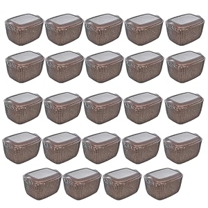 kuber industries pack of 3 storage basket  small m 15  multipurposes countertop baskets  basket for storage kitchen stationary  cabinets storage organizer  brown