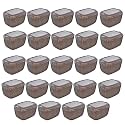Kuber Industries (Pack of 3) Storage Basket | Small M 15 | Multipurposes Countertop Baskets | Basket For Storage, Kitchen, Stationary | Cabinets Storage Organizer | Brown