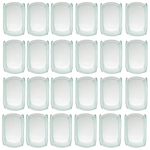 kuber industries pack of 2 unwashed clothes storage basket  foldable laundry basket for clothes  mesh laundry bag  collapsible amp portable  30 ltr  blue