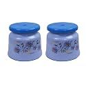 Kuber Industries Pack of 6 Bathroom Stool|Plastic Stool for Bathroom|Anti-Slip with Strong Bearing|Solid Surface &amp; Unbreakable Material|Blue