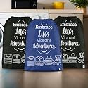 Kuber Industries Pack of 6 Travel Packing Bags for Clothes | Travel Pouches | Packing Cubes Travel Organizer | Storage Organizer for Travel-Hiking-Adventure | Laundry Bag | Small | Yellow &amp; Sky Blue