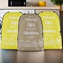 Kuber Industries Pack of 3 Cloth Storage Bag | Garments Cover for Laundry | Non-Woven Storage Organizer | Travel Cloth Storage Bag | Travel Storage Organizer for Clothing | Large | Brown