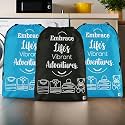 Kuber Industries Pack of 3 Cloth Storage Bag | Garments Cover for Laundry | Non-Woven Storage Organizer | Travel Cloth Storage Bag | Travel Storage Organizer for Clothing | Large | Brown