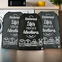 Kuber Industries Pack of 6 Travel Packing Bags for Clothes | Travel Pouches | Packing Cubes Travel Organizer | Storage Organizer for Travel-Hiking-Adventure | Laundry Bag | Small | Yellow &amp; Sky Blue