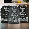 Kuber Industries Pack of 3 Cloth Storage Bag | Garments Cover for Laundry | Non-Woven Storage Organizer | Travel Cloth Storage Bag | Travel Storage Organizer for Clothing | Large | Brown