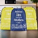 Kuber Industries Pack of 3 Cloth Storage Bag | Garments Cover for Laundry | Non-Woven Storage Organizer | Travel Cloth Storage Bag | Travel Storage Organizer for Clothing | Large | Brown