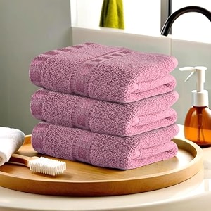 kuber industries cotton 2 pieces bath towel 2734 x54 blue amp white-ctktc29740