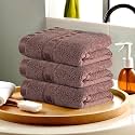Kuber Industries (Pack of 3) Cotton Face Towel | 14x21 Inch | Workout Gym Napkins | Hand Towel For Men & Woman | Quick-Drying Napkins For Travel Use | Check Border | Golden