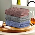 Kuber Industries Pack of 2 Cotton Hand/Face Towels For Men &amp; Women | Easily Washable | Workout Gym Napkins For Men | Pocket Towel - Dark Blue &amp; Brown