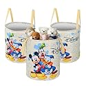 Kuber Industries Polyester Foldable 45L Toys Organizer for Kids Room - Soft Toys Storage Bag/Basket/Container with Handles | Disney Frozen -Blue 34x34x42 cm