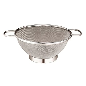 kuber industries stainless steel double mesh fruitsvegetable basket strainer set of 1 pc code-vb25silverstandardsfb25 35 x 28 x 10 centimeters
