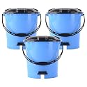 Kuber Industries Pedal Dustbins (7 LTR) Dustbin with Lid | Garbage Bin with Handle | Dustbin for Kitchen, Bathroom, office | Wet &amp; Dry Pedal Waste Bin | Trash Can | Green