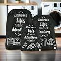 Kuber Industries Pack of 3 Travel Organizer Combo Set | Storage Bags Set | Water-Resistant Organizer for Shoe-Garments-Laundry-Lingerie | Cloth Carrying Bag | Small-Medium-Large | Gray