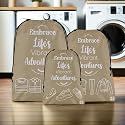 Kuber Industries Pack of 3 Travel Organizer Combo Set | Storage Bags Set | Water-Resistant Organizer for Shoe-Garments-Laundry-Lingerie | Cloth Carrying Bag | Small-Medium-Large | Gray