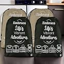 Kuber Industries Pack of 4 Cloth Storage Bag | Storage Organizer | Parachute Cloth Organizer | Waterproof Garments Cover | Travel Storage Bag for Clothing | Large | Brown &amp; Grey