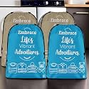 Kuber Industries Pack of 4 Cloth Storage Bag | Storage Organizer | Parachute Cloth Organizer | Waterproof Garments Cover | Travel Storage Bag for Clothing | Large | Brown &amp; Grey