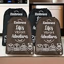 Kuber Industries Pack of 3 Cloth Storage Bag | Non-Woven Storage Organizer | Travel Pouches | Cloth Carrying Bag | Garments Cover | Storage Organizer Bag | Large | Grey-Brown &amp; Black