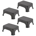 Kuber Industries Durable Bathroom Stool for Bathing | Comfortable Indoor Machiya for Sitting | Senior Citizens Bath Stool &amp; Adults Patla Chair for Home | Plain P6 - Beige