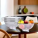 Kuber Industries Fruit Basket | Stainless Steel Vegetables Strainer | Multipurpose Fruit Basket | Colander Basket for Pasta-Noodles-Grains | Mesh Basket with Handle | 9 Inch | Silver