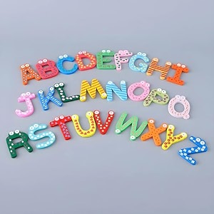 kuber industries pack of 4 magnet number stickers  magnetic wooden numbers  magnet numbers for learning-educational purpose  toy for kids  fridge magnet stickers  tzxy133  40 pcs  multicolor