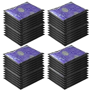 kuber industries non-woven pack of 24 saree coverdress packing bags with zipsaree pouches for storageclothes organizer for wardrobeblack 360 mm 10 mm
