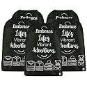 Kuber Industries Pack of 2 Cloth Storage Bag | Storage Organizer | Travel Cloth Carrying Bag | Garments Cover for Laundry | Travel Storage Organizer Bag for Clothing | Large | Black