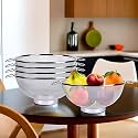 Kuber Industries Stainless Steel Double Mesh Fruits/Vegetable Basket Strainer Set of 1 Pc (Code-Vb25),Silver,Standard,Sfb25, 35 x 28 x 10 Centimeters
