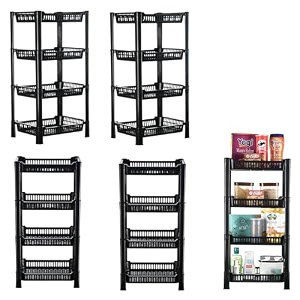 kuber industries pack of 3 multipurpose kitchen organizerstorage rack  3-layer onion stand for kitchen  vessels amp vegetable organiser  maroon