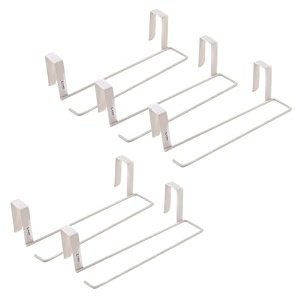 kuber industries pack of 5 tissue paper holderwall mounted napkin holder for bathroommultipurpose cloth amp tissue paperholderiron spray buildbathroom amp kitchen organizerzt-3120wwhite