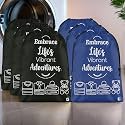 Kuber Industries Pack of 4 Cloth Storage Bag | Storage Organizer | Parachute Cloth Organizer | Waterproof Garments Cover | Travel Storage Bag for Clothing | Large | Brown &amp; Grey
