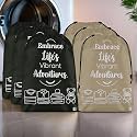 Kuber Industries Pack of 4 Cloth Storage Bag | Storage Organizer | Parachute Cloth Organizer | Waterproof Garments Cover | Travel Storage Bag for Clothing | Large | Brown &amp; Grey