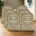 Kuber Industries Pack of 6 Cloth Storage Bag | Storage Organizer | Travel Cloth Carrying Bag | Garments Cover for Laundry | Travel Storage Organizer for Clothing | Medium | Brown